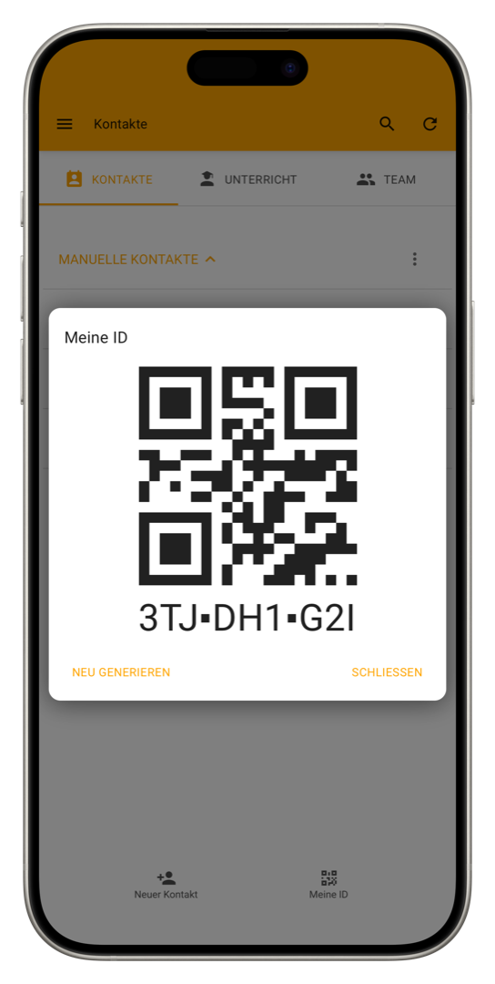 Musikschul-App QR-Code