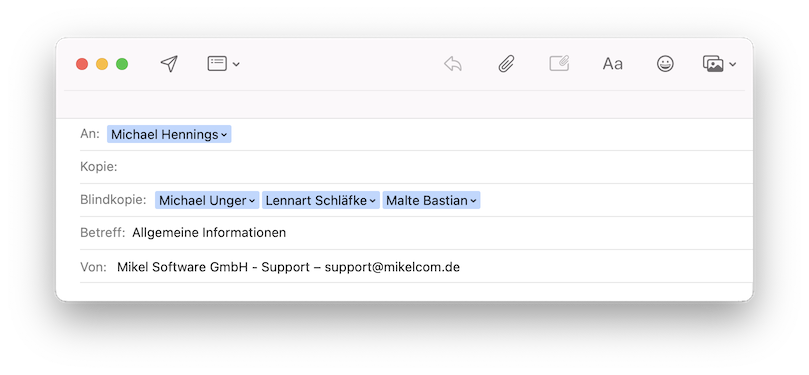 mailversand