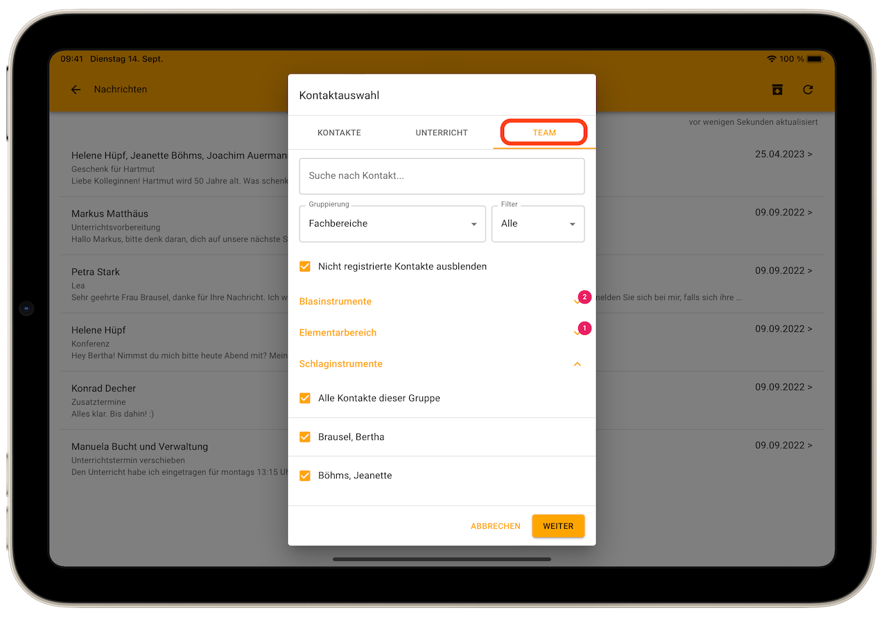 app_nachrichten_neu_kontaktauswahl_team