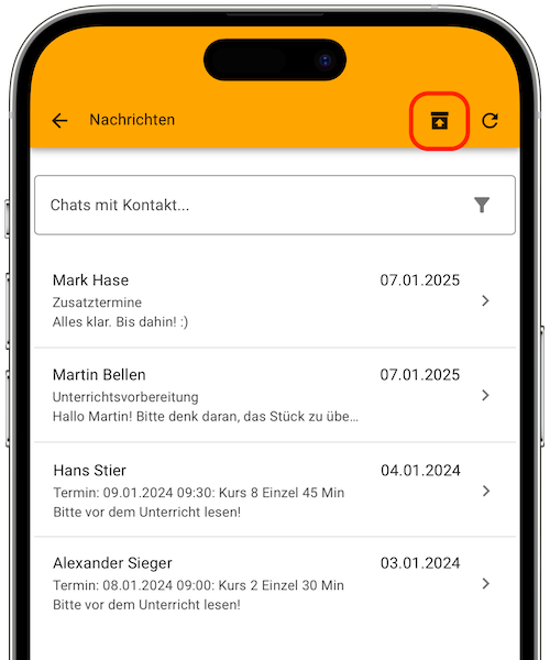 app_nachrichten_archiv_wiederherstellen