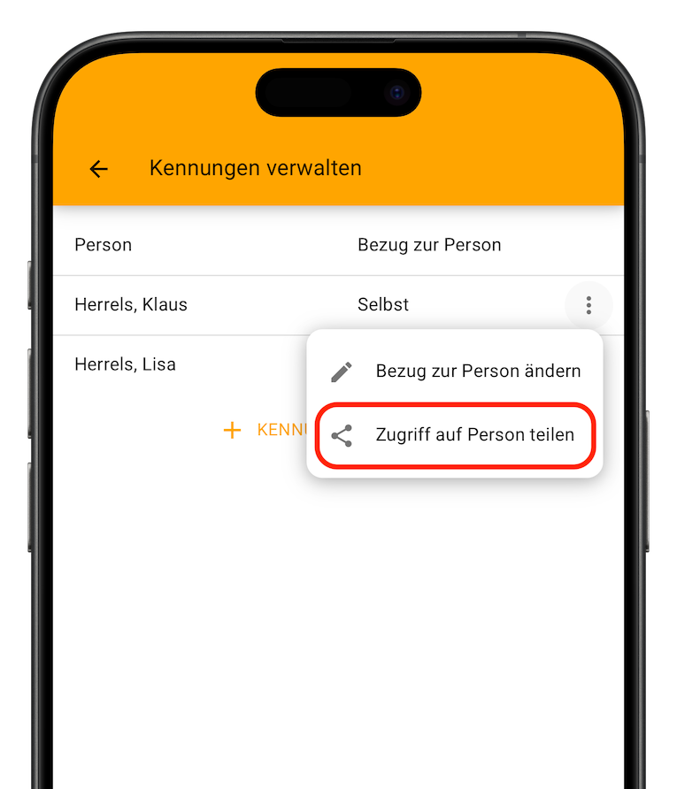 app_vater_start_einstellungen_kennungen_verwalten_menue_selbst_zugriff_auf_person_teilen-portrait