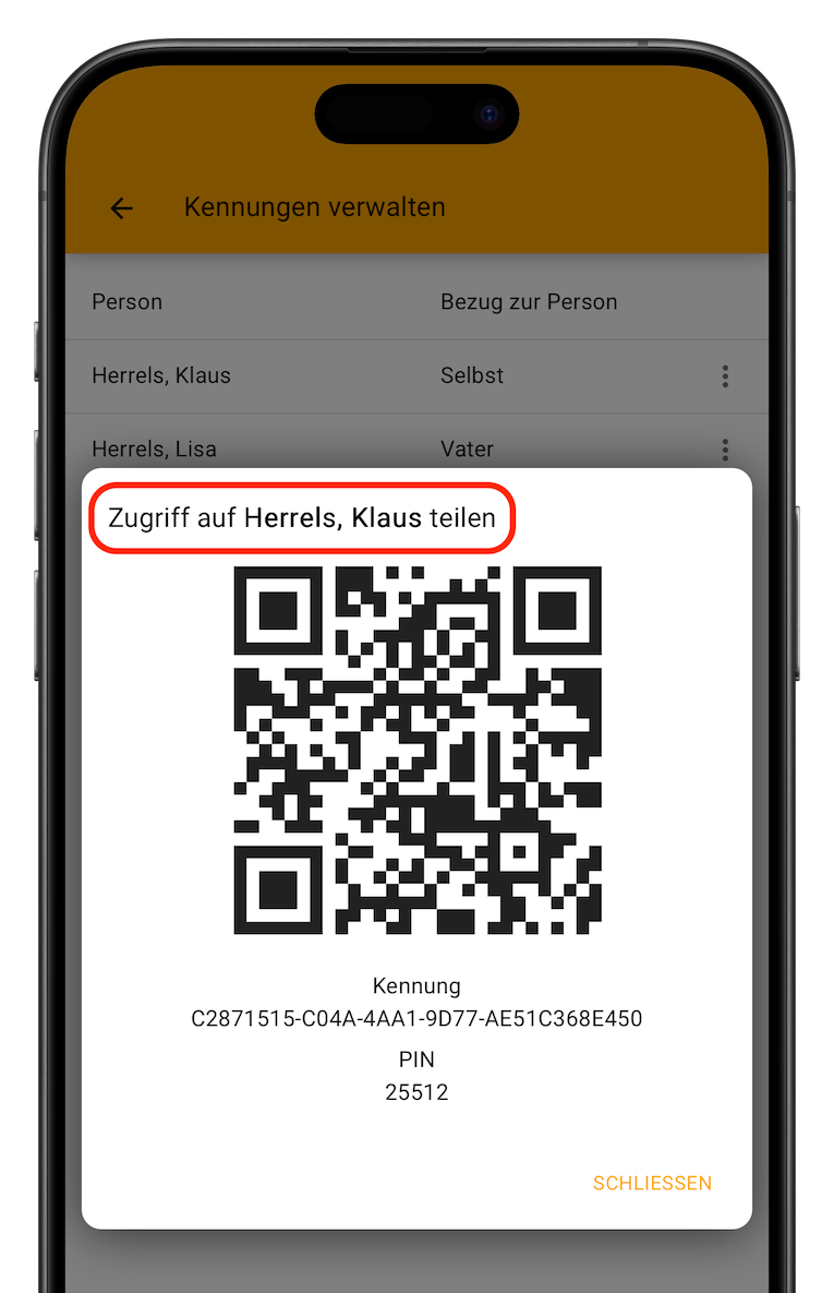 app_vater_start_einstellungen_kennungen_verwalten_menue_selbst_zugriff_auf_person_teilen_zugriff-portrait