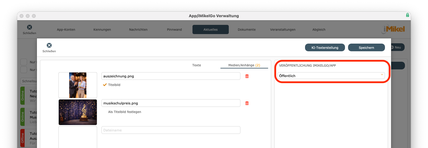 imikel_app_aktuelles_neu_veroeffentlichung