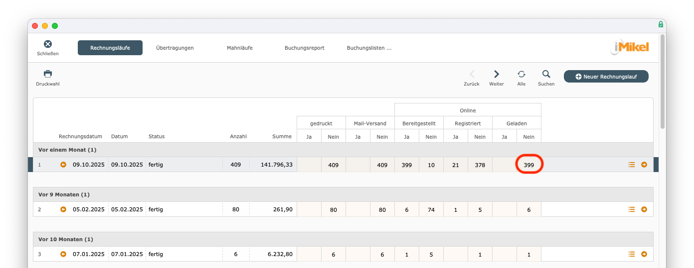 imikel_buchhaltung_rechnungslaeufe_geladen_nein