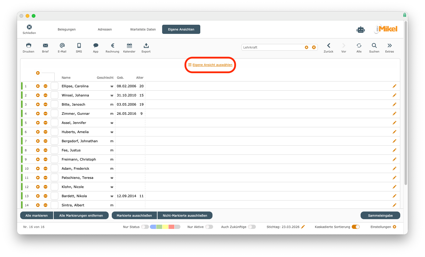 imikel_unterricht_uebersicht_eigene_ansichten_waehlen