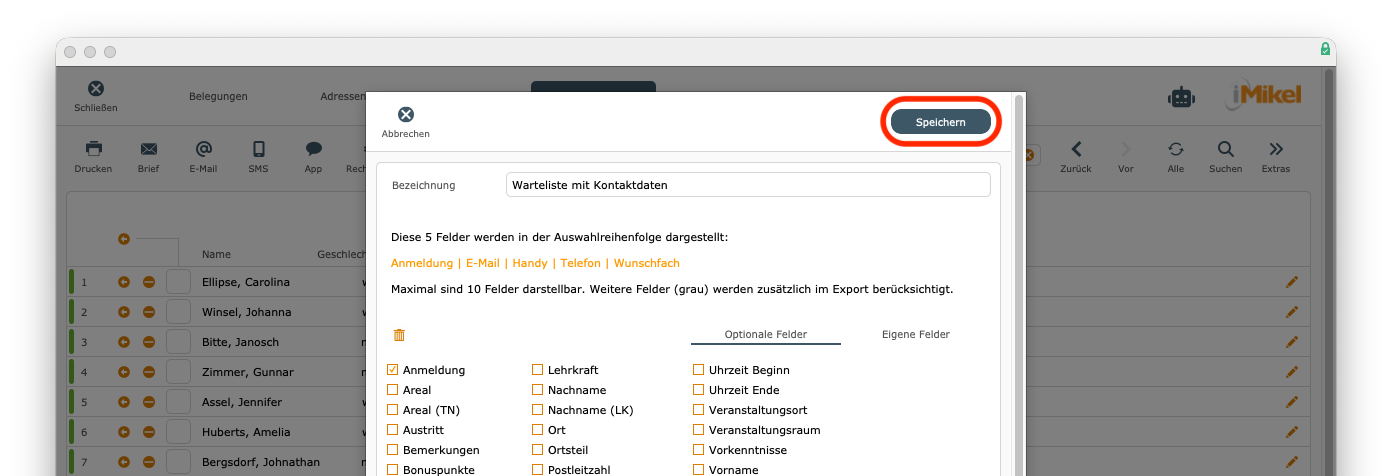 imikel_unterricht_uebersicht_eigene_ansichten_waehlen_neu_speichern