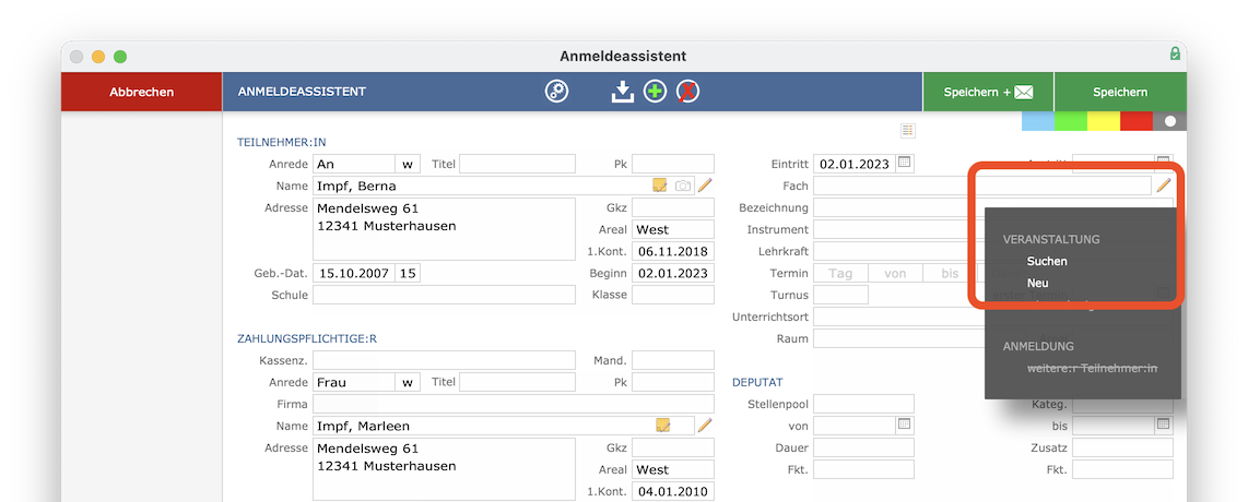 imikel_unterricht_anmeldeassistent_veranstaltung_neu_suchen