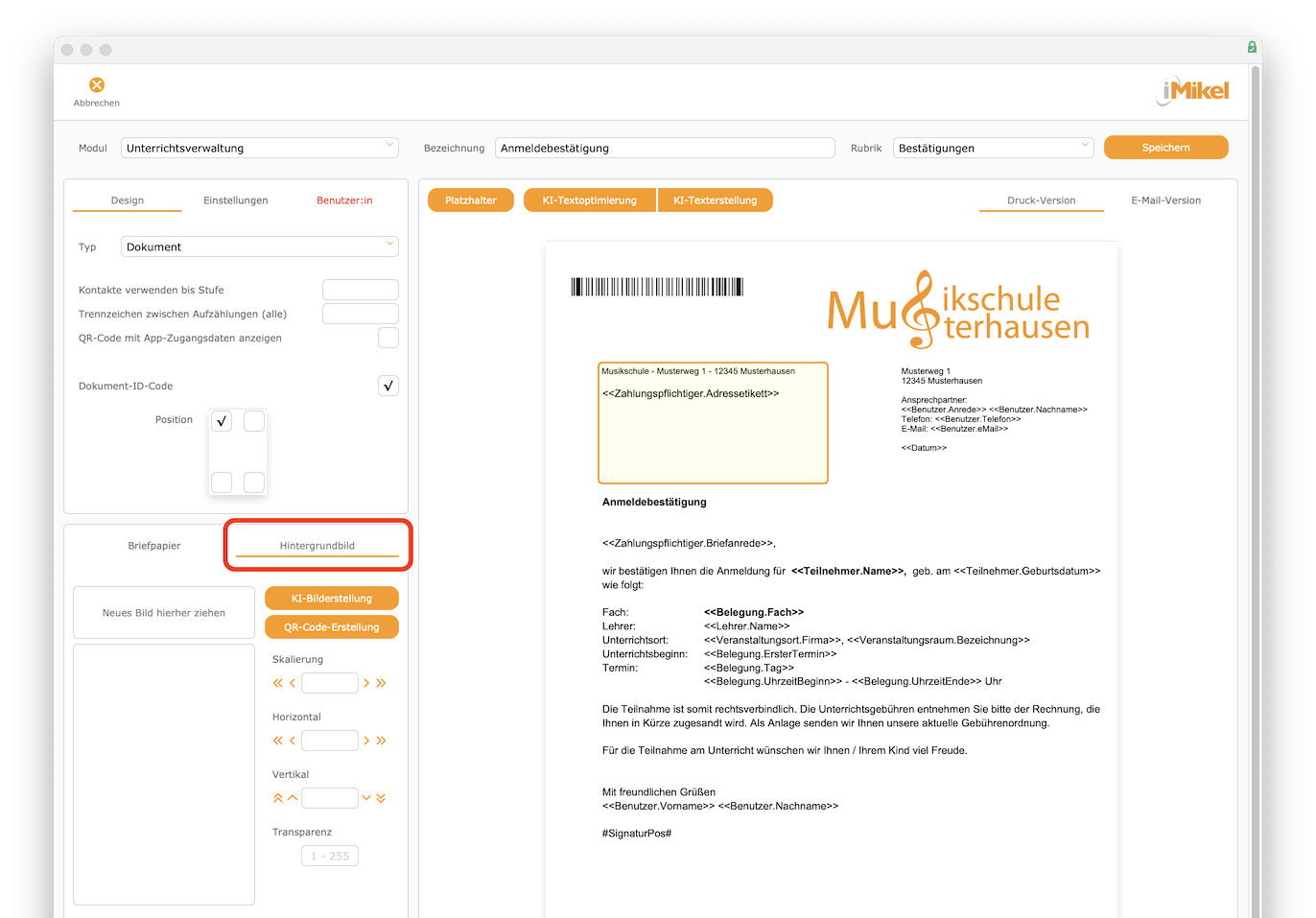 imikel_korrrespondenzen_vorlagen_bearbeiten_design_hintergrundbild