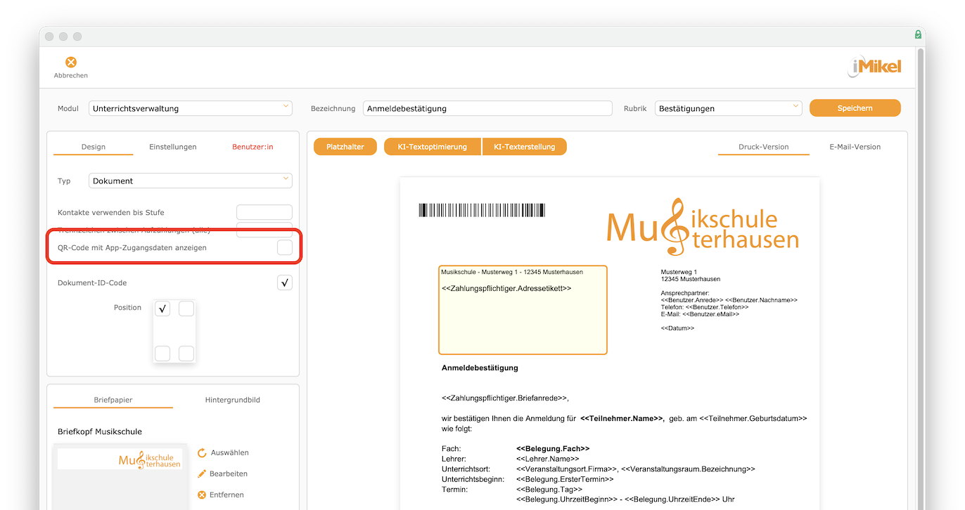 imikel_korrrespondenzen_vorlagen_bearbeiten_design_qrcode