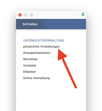 unterrichtsverwaltung_einstellungen_persönlich